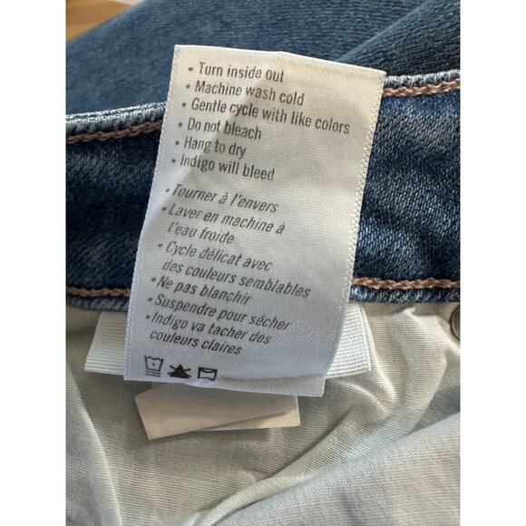 NWT Paige Jeans Claudine High Rise Ankle Flare Jeans Size 32 Raw Hem Stretch - Picture 9 of 13